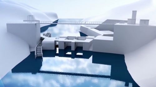 Le nouveau barrage de Poutès : les étonnantes innovations qui protègent les poissons