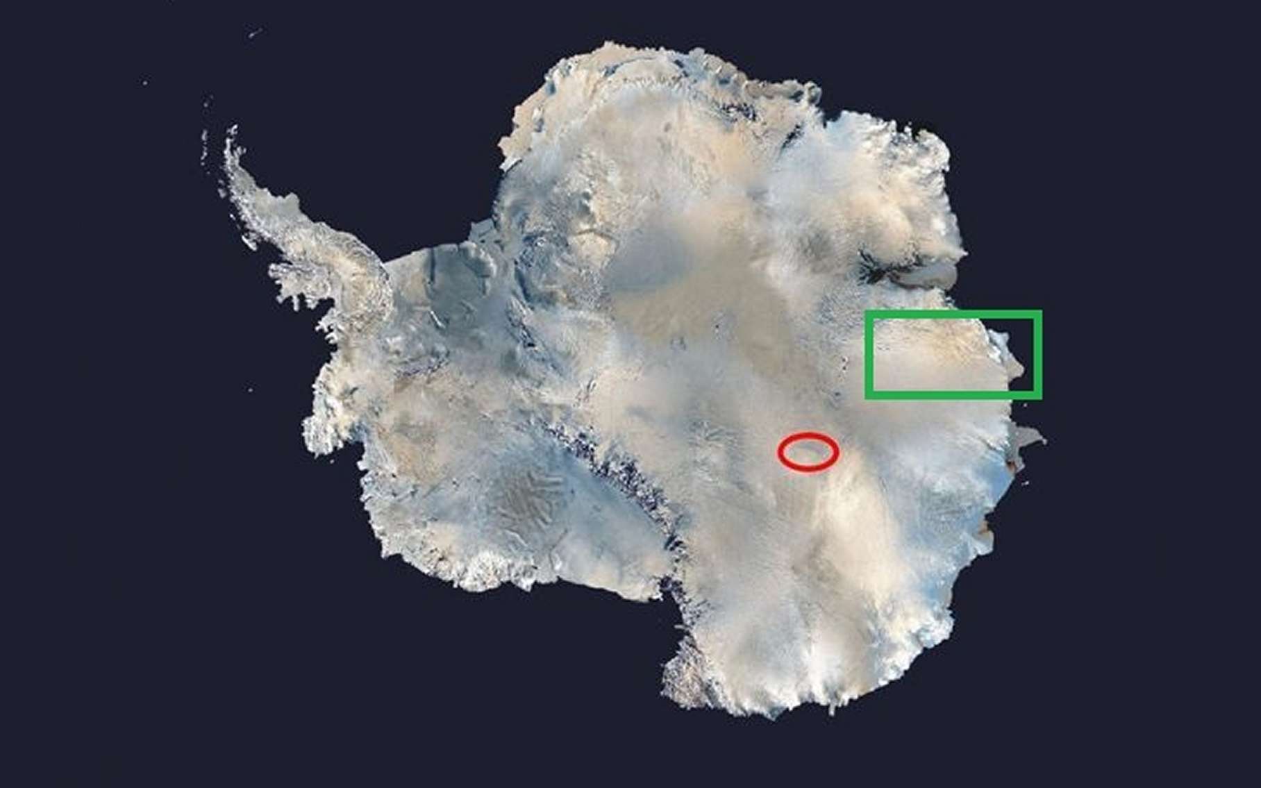 Un mystérieux lac sous-glaciaire caché en Antarctique