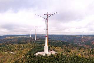 Les plus hautes éoliennes du monde installées en Allemagne