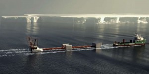 Le Polar Pod, le bateau vertical de Jean-Louis Étienne, va s'enfoncer dans le courant circumpolaire antarctique
