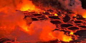 Éruption du Nyiragongo en RDC : La lave du volcan aux abords de  la ville de Goma