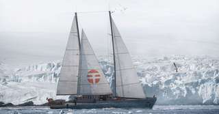 Persévérance, le voilier ravitailleur de Polar Pod