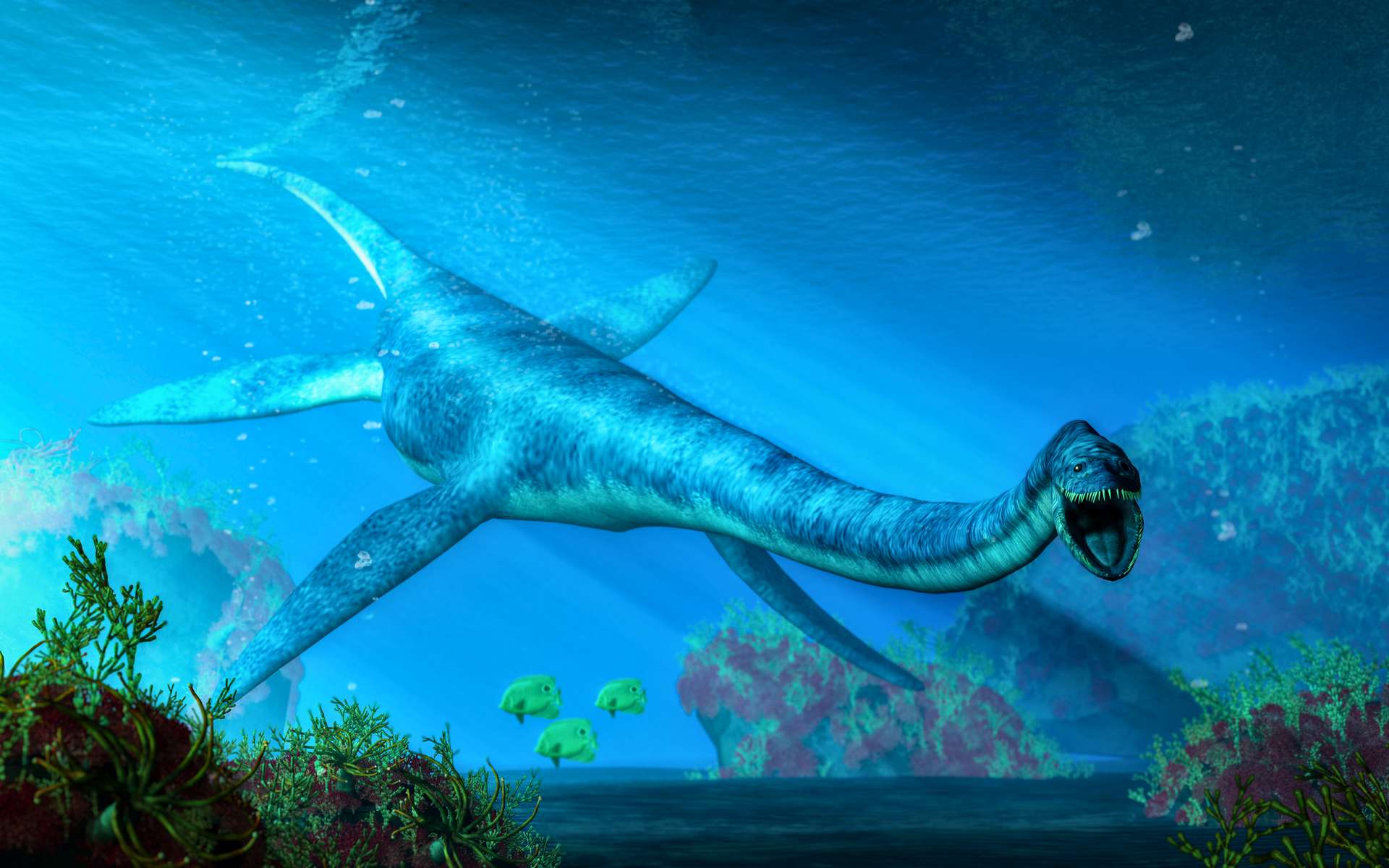 Une nouvelle espèce préhistorique retrouvée dans le ventre de ce plésiosaure