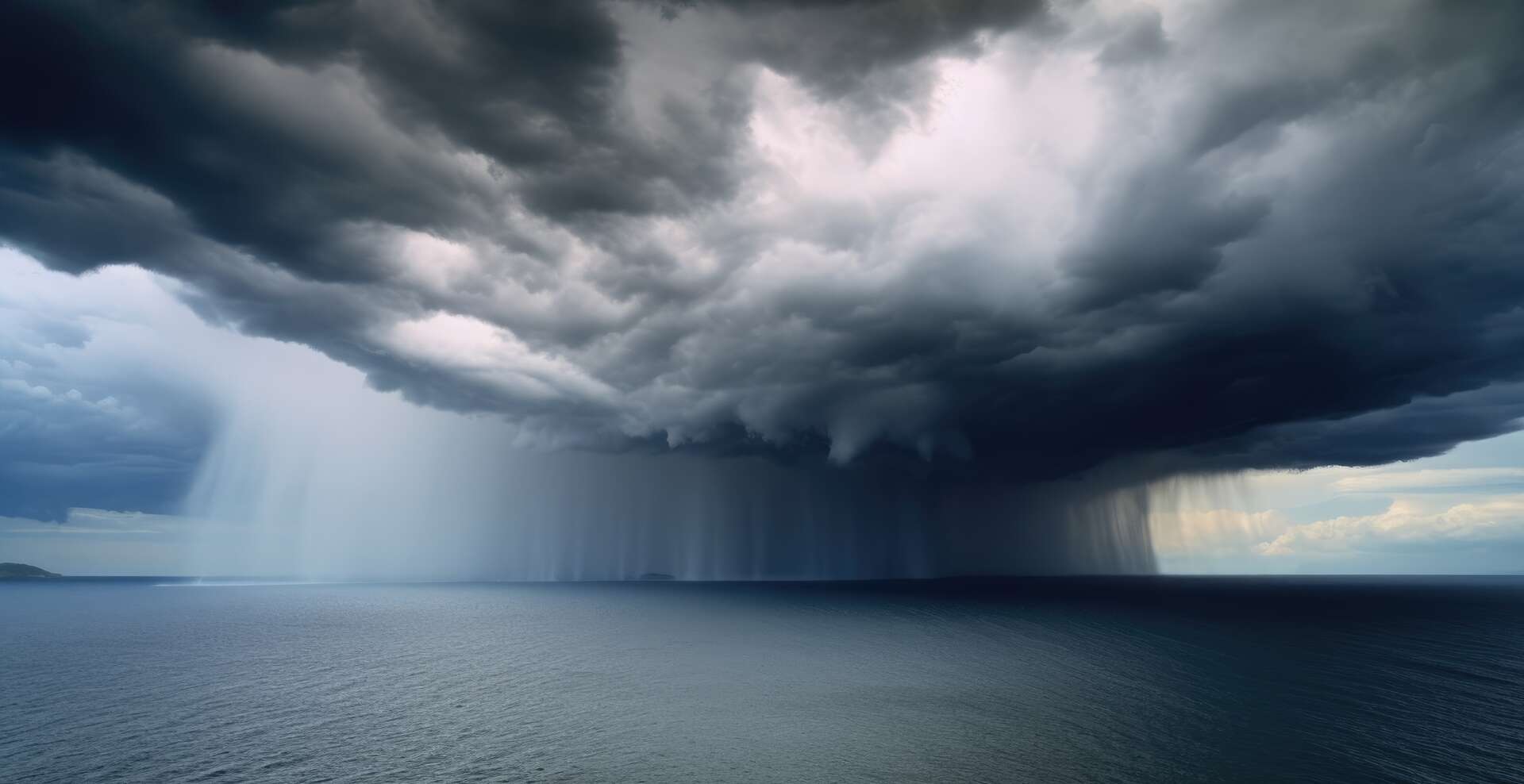 Phénomène météo extraordinaire : le rideau de pluie