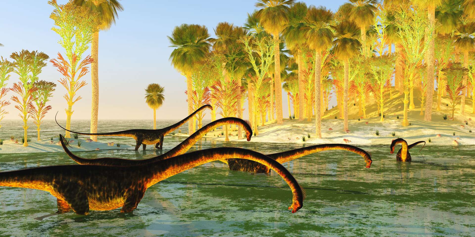 Les restes d'un gigantesque dinosaure découverts en Espagne !