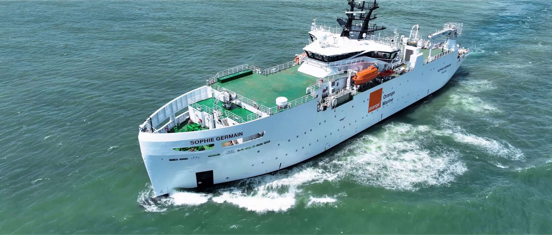 Le Sophie Germain, un navire câblier plus respectueux de l'environnement