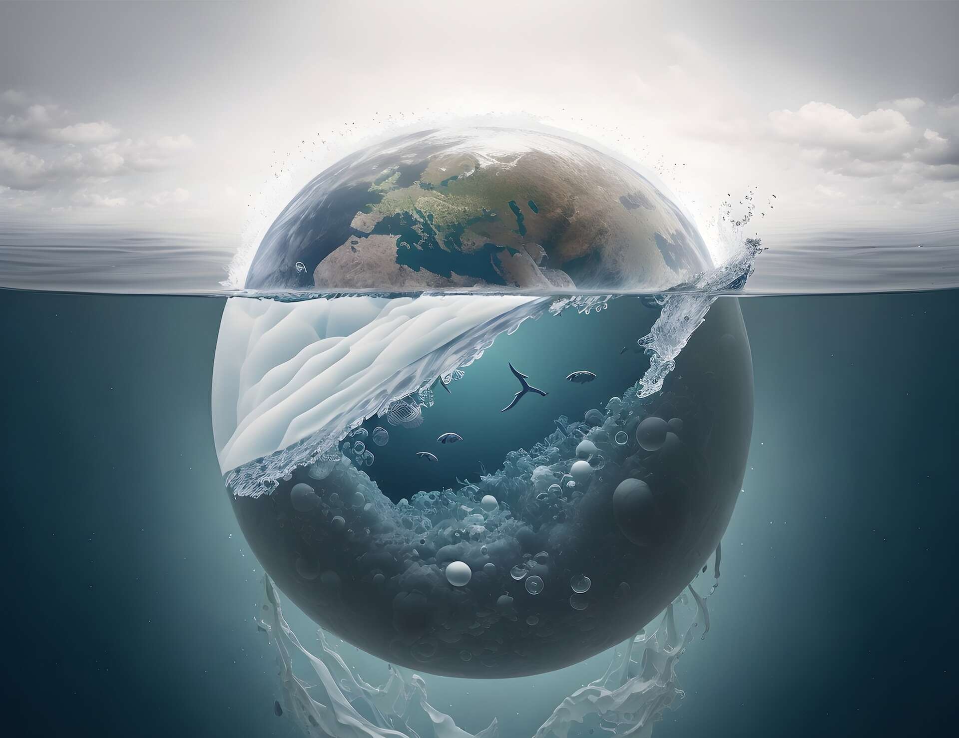 Le jour où les continents ont sombré sous les eaux : un événement majeur dans l’histoire de la Terre