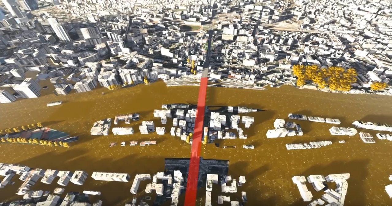 Vidéos : comment une crue centennale inonderait Paris