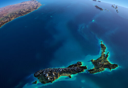 Zealandia : le continent englouti par la mer, enfin cartographié !