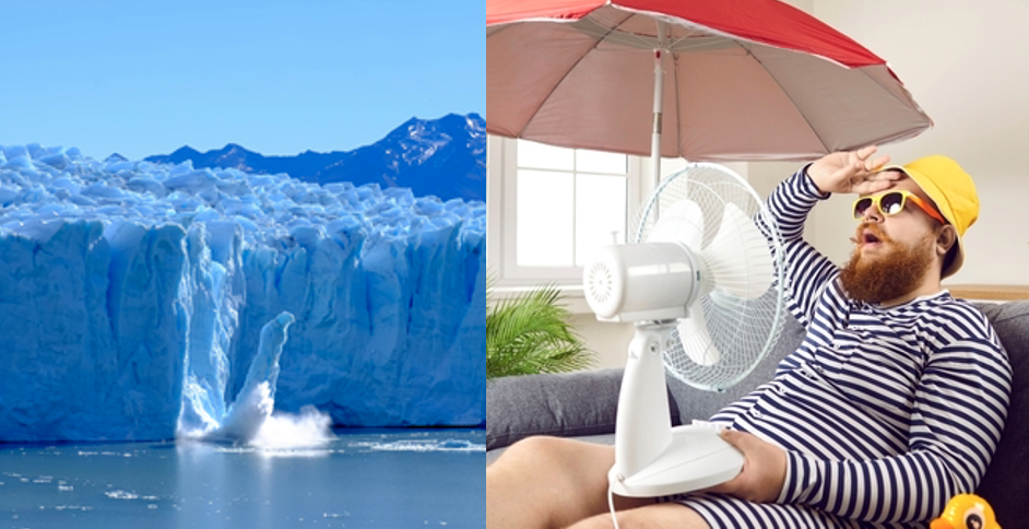 La chaleur d’été en Europe et la fonte de glace en Groenland pourraient être liées selon une étude britannique
