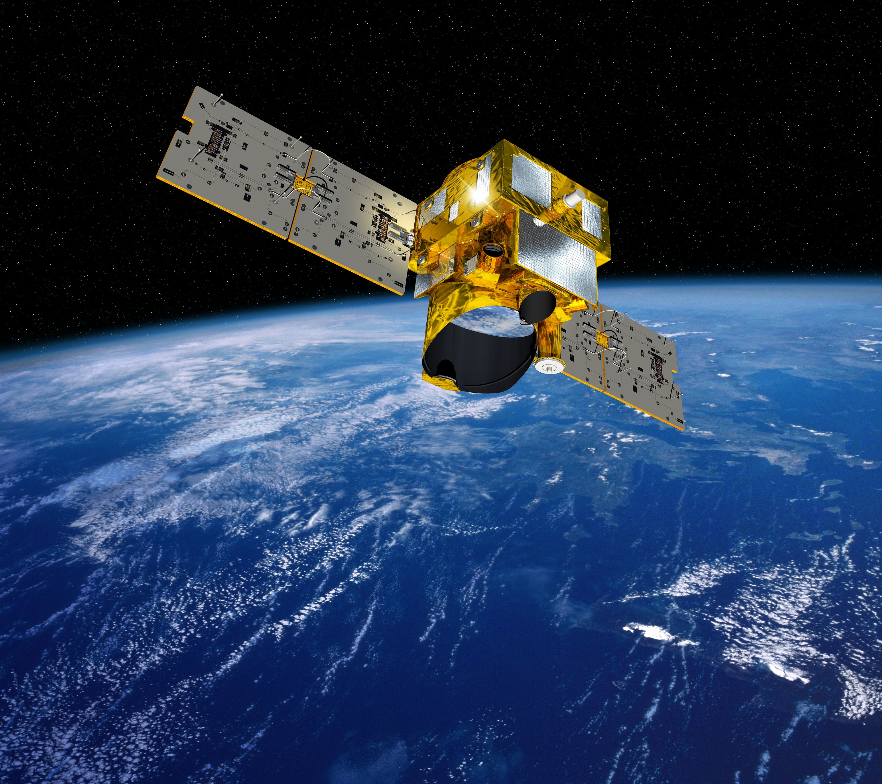 Climat : le CNES va confier le satellite Merlin à Airbus Defence & Space