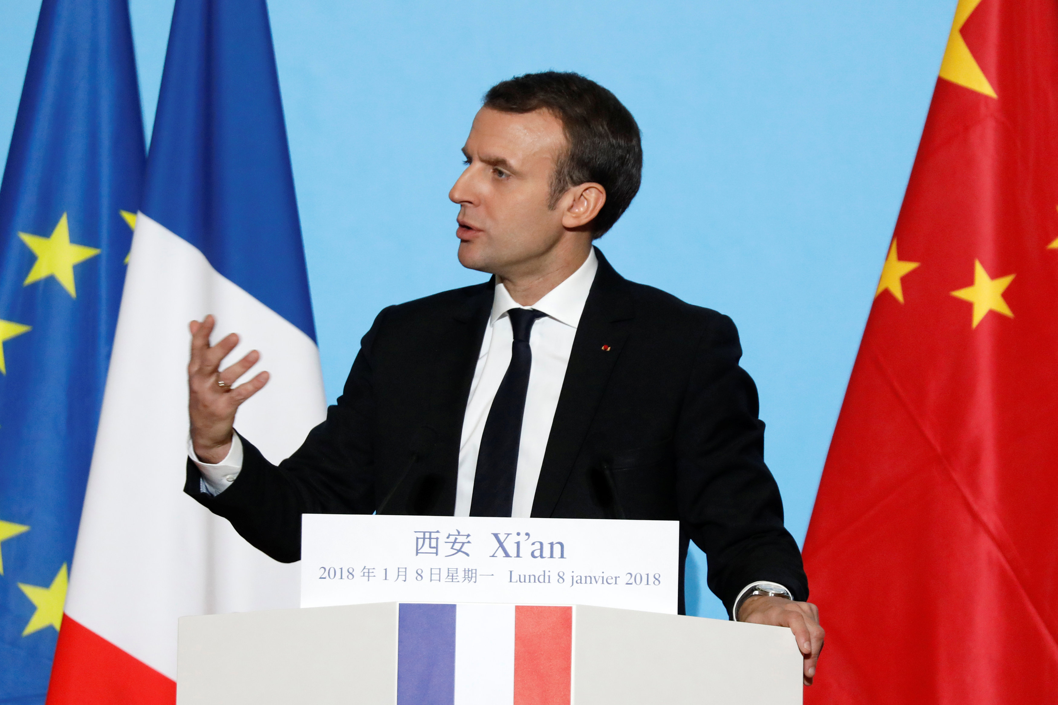 Climat : Macron joue les éclaireurs d’une alliance sino-européenne