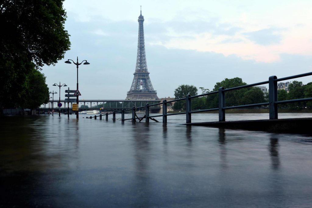 Paris bat un record de pluies depuis un siècle