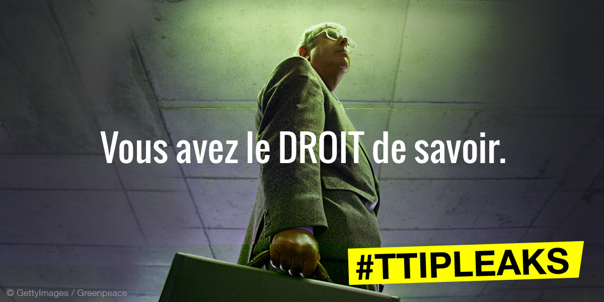 #TTIPleaks : le droit de savoir… à quelle sauce on veut nous manger