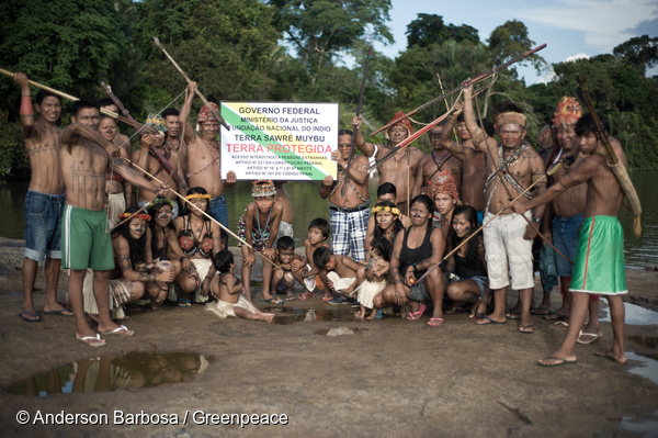Amazonie : la démarcation du territoire Munduruku commence