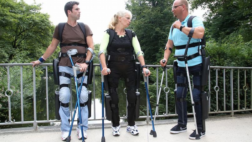 Handicap : les exosquelettes font leur entrée dans le quotidien
