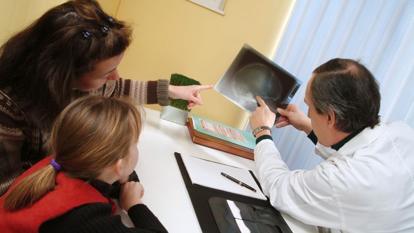 Des précautions particulières pour radiographier un enfant