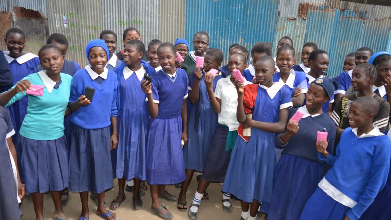 BeautyWaps lutte contre l'absentéisme scolaire des filles en Afrique
