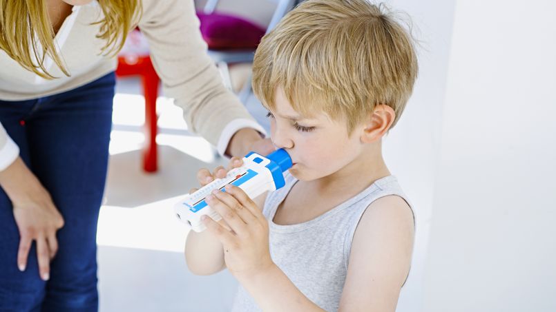 L'asthme surdiagnostiqué chez l'enfant