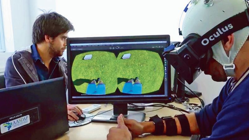 La réalité virtuelle pour réparer les corps paralysés