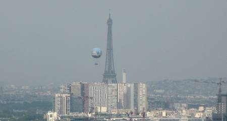 Un pic de pollution de l'air à Paris expose autant que du tabagisme passif