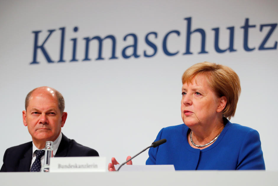 Angela Merkel présente un plan à 54 milliards d'euros pour le climat
