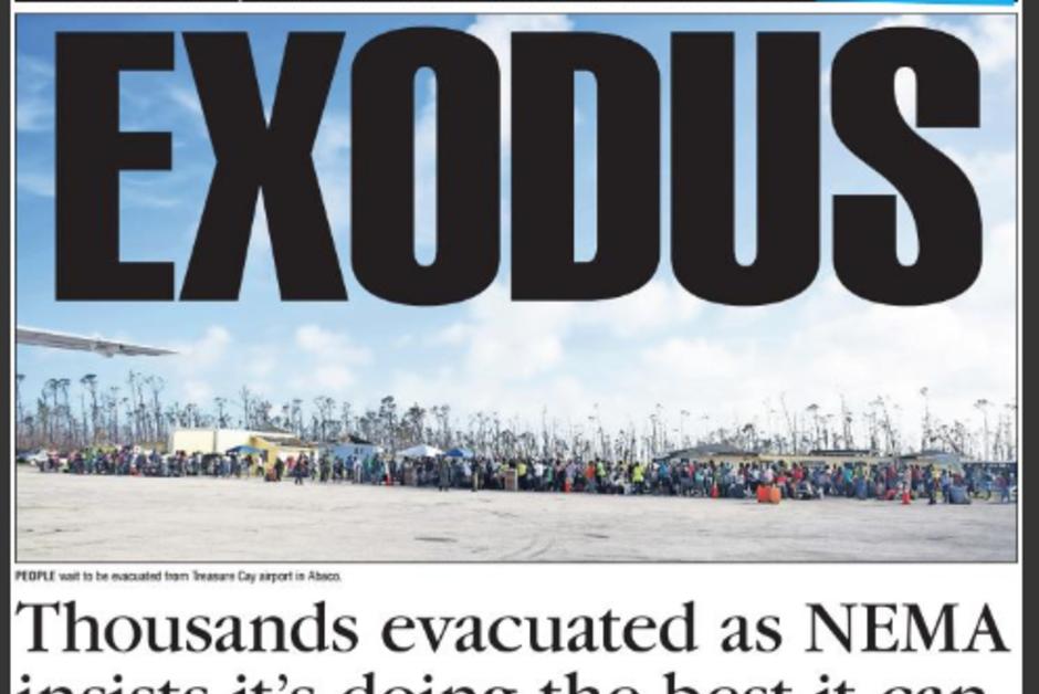 Après l’ouragan Dorian, l’exode et le chaos aux Bahamas
