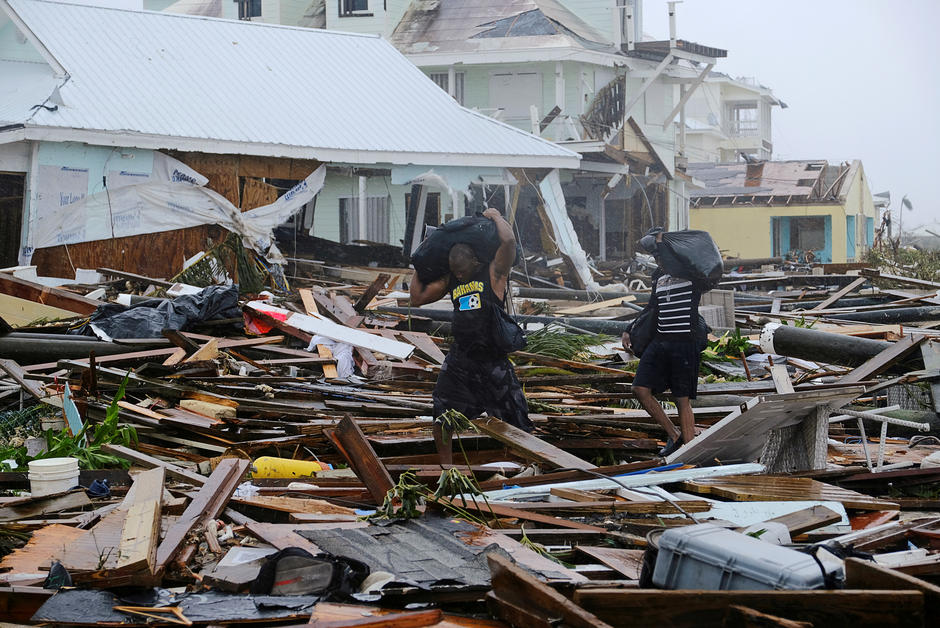 Aux Bahamas, la dévastation est totale après l’ouragan Dorian