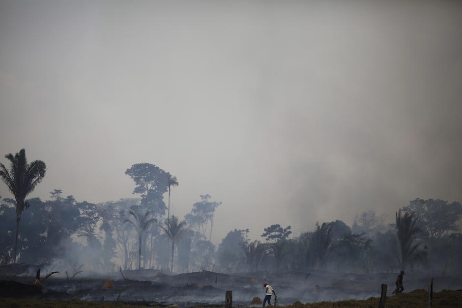 La forêt amazonienne du Brésil brûle plus que jamais