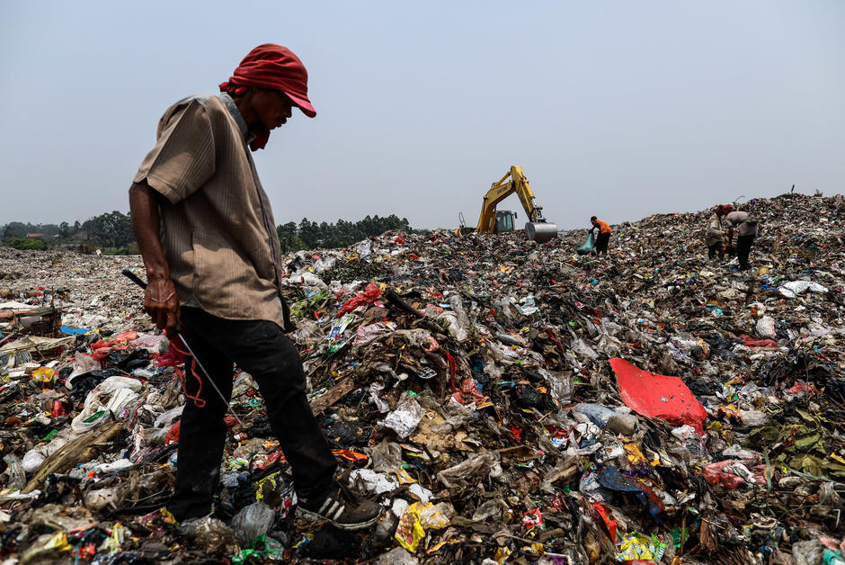 Le plastique bio recyclable, une plaie pour les chiffonniers indonésiens
