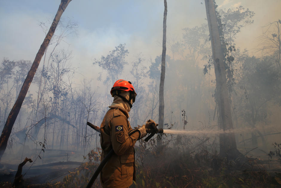 Les incendies en Amazonie brésilienne au plus fort depuis treize ans