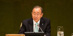 «Le changement climatique menace la paix», dit Ban Ki-moon