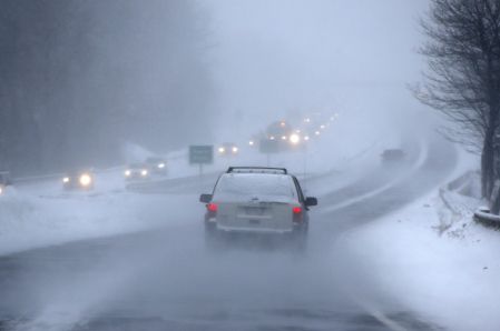 L'hiver frappe fort l'est du Canada et des États-Unis