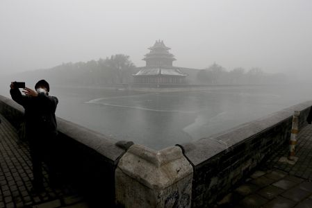 Pollution record à Pékin