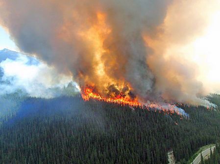 Les feux records ont vidé les réserves de Parcs Canada