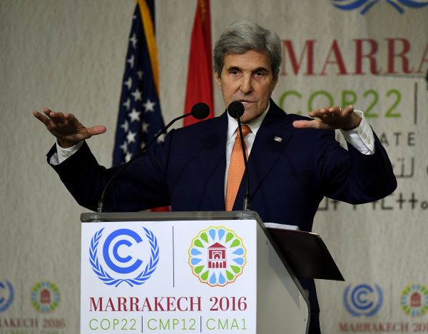 Climat : John Kerry se veut rassurant, malgré l’élection de Trump