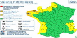 Intempéries: nouvelle alerte orange sur les Côtes d'Armor et le Finistère