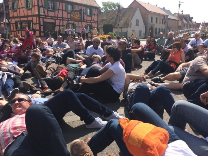 Fessenheim : 300 manifestants défendent la centrale