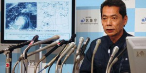 Japon : un super typhon se dirige vers les côtes de l'île d'Okinawa