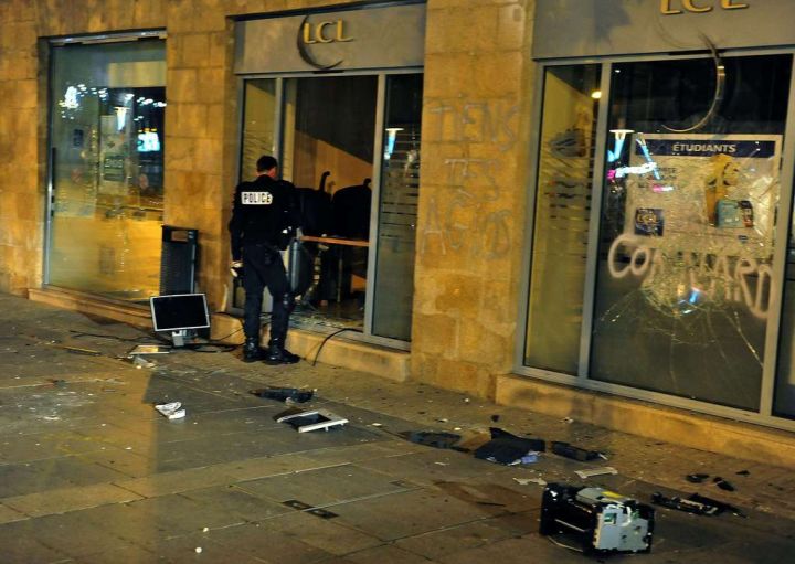 Barrage de Sivens : violents affrontements lundi soir à Nantes et Albi