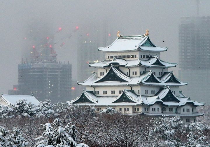 EN IMAGES. Tempêtes de neige et vents exceptionnels au Japon