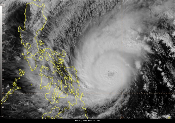 VIDEO. Le typhon Hagupit frappera les Philippines ce week-end