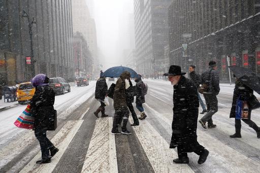 New York : polémique après la tempête de neige moins grave que prévu