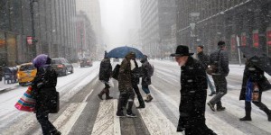 New York : polémique après la tempête de neige moins grave que prévu