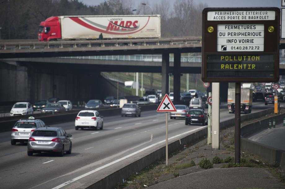 Ile-de-France : épisode de pollution prévu lundi, jour de circulation alternée