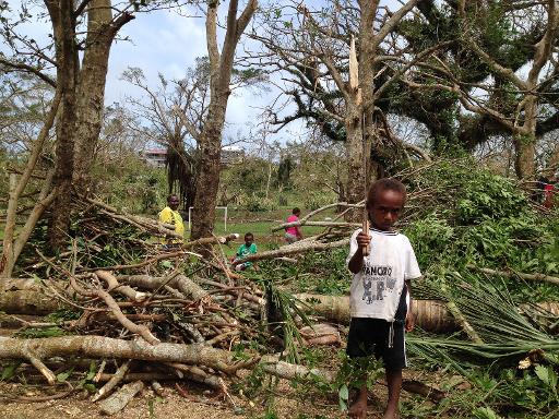 VIDEO. Cyclone Pam : l'état d'urgence décrété au Vanuatu, les Tuvalu touchées