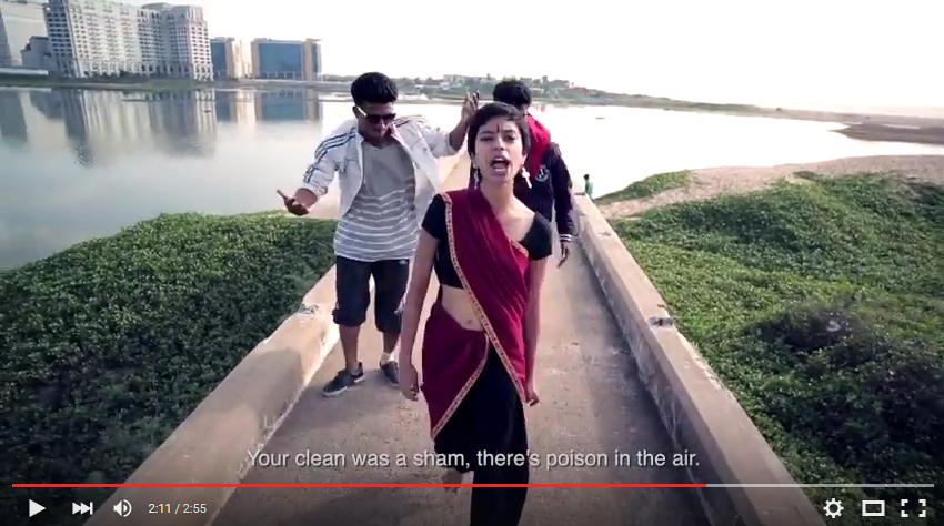 Pollution au mercure : le clip de rap d'une Indienne pour dénoncer Unilever
