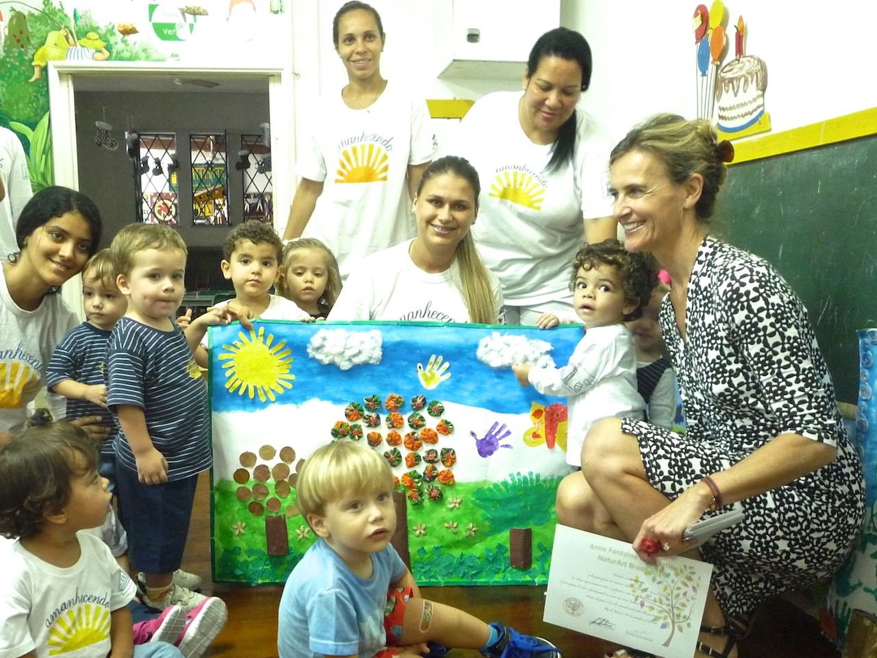 La fondation d'Anne Fontaine aide au reboisement au Brésil