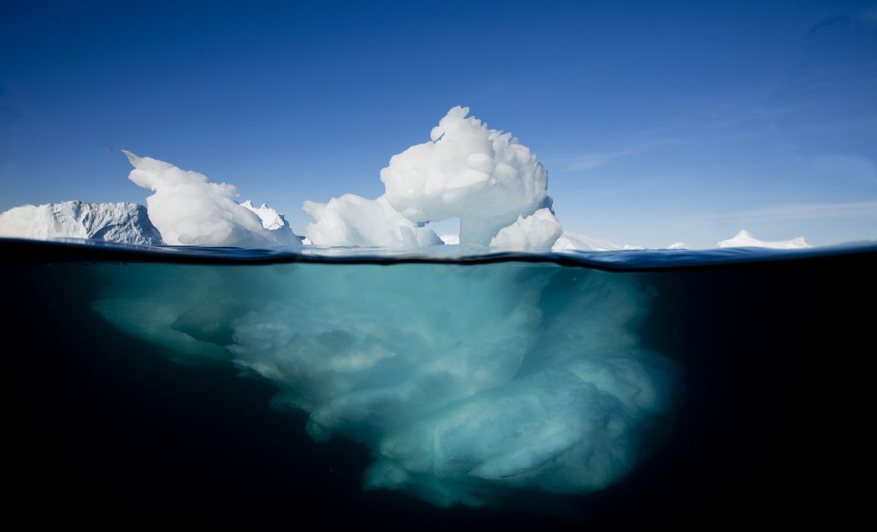 EN IMAGES. Les icebergs, menacés par le réchauffement climatique 
