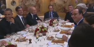 COP21 : François Hollande et Barack Obama dînent dans un trois étoiles parisien